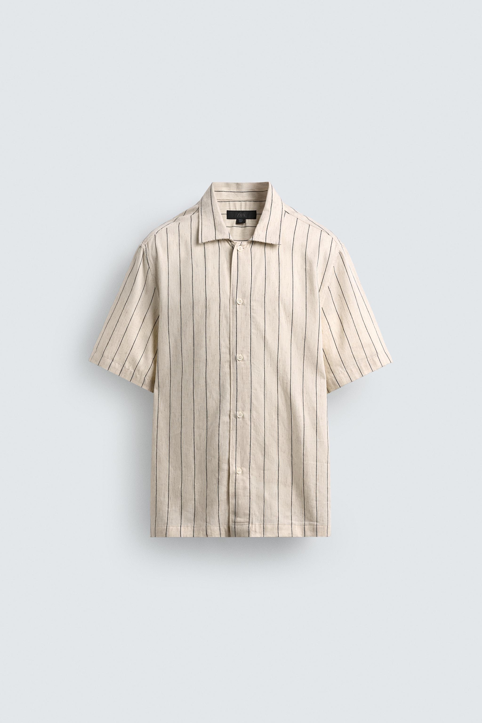 FLOWY STRIPED SHIRT